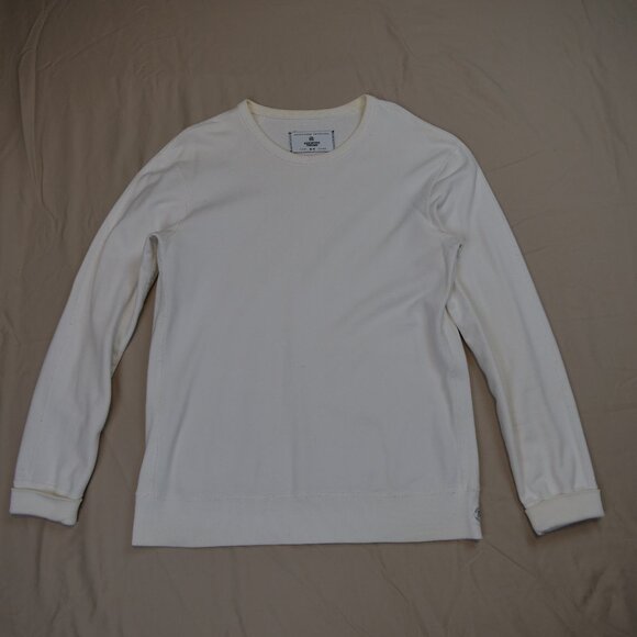 Reigning Champ White Crewneck Sweatshirt - Picture 1 of 7